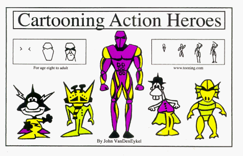 cartooning action heroes